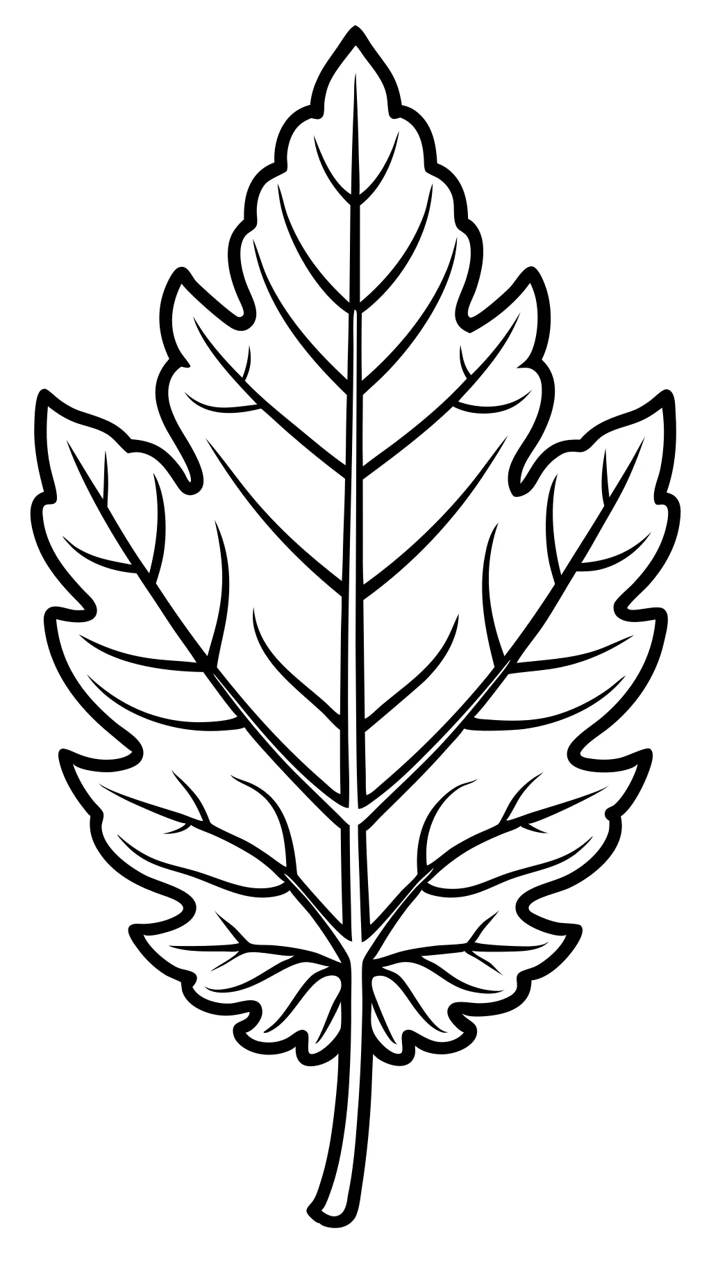 coloring pages for leaves